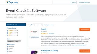 Best Event Check In Software | 2019 Reviews of the Most Popular ...