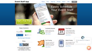 Event Staff App | Scheduling Software for Event Companies, Caterers ...