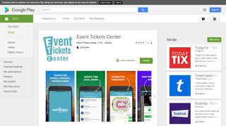 Event Tickets Center – Buy Tix - Apps on Google Play