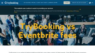 Compare Trybooking and Eventbrite Fees | Trybooking.co.uk