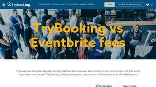 Compare Trybooking and Eventbrite Fees | Trybooking.com