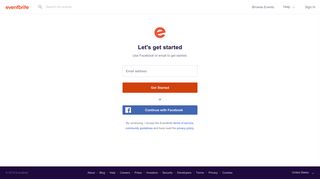 Eventbrite - Log In or Sign Up