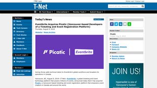 Eventbrite Acquires Picatic (Vancouver-based Developers of a ...