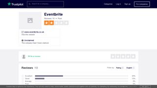 Eventbrite Reviews | Read Customer Service Reviews of www ...