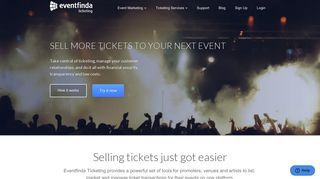 Sell Tickets to Events with Eventfinda