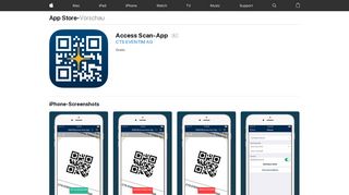 Access Scan-App im App Store - iTunes - Apple