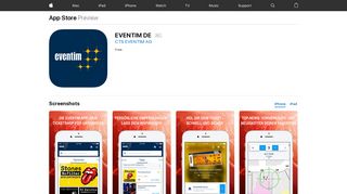 EVENTIM DE on the App Store - iTunes - Apple