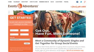 Events and Adventures Club For Singles