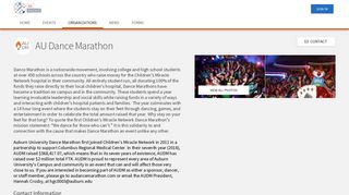 AU Dance Marathon - AUinvolve - Campus Labs