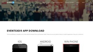 Download App - Mobile Conference and Event App | EventsXD