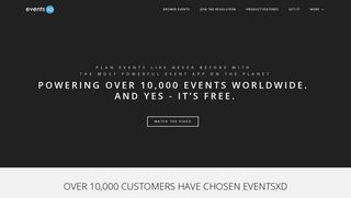 EventsXD: Mobile Conference and Event App