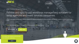 Workforce Management Software - Scheduling Solution - uTRAC Online