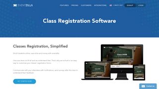 Online class and course registration software | Eventzilla