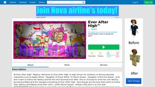 Ever After High™ - Roblox