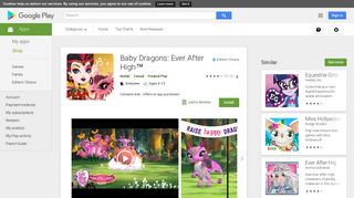 Baby Dragons: Ever After High™ - Apps on Google Play