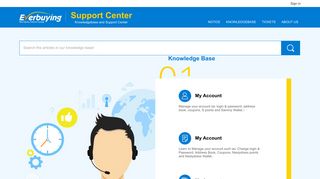 Support Center - Everbuying