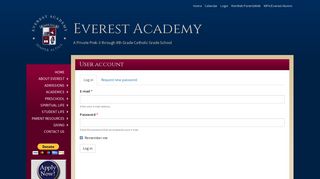 Login - Everest Academy