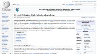 Everest Collegiate High School and Academy - Wikipedia