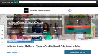 Everest University - Tampa Application ... - College Factual