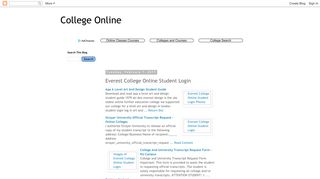 College Online: Everest College Online Student Login