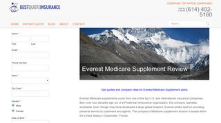 Everest Medicare Supplement Review | Best Quote Insurance Best ...