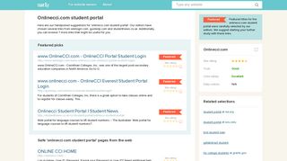 Onlinecci.com student portal - Sur.ly