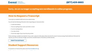 Everest Online: Online Degrees - Associate, Bachelor's or Master's