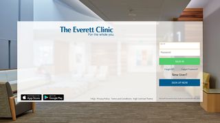 MyChart - Login Page - at The Everett Clinic.