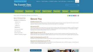 Secure You | The Everett Clinic
