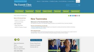 New Teammates | The Everett Clinic