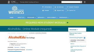 AlcoholEdu - Online Module (required) | Student Wellness