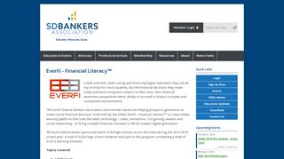 EverFi - Financial Literacy - South Dakota Bankers Association