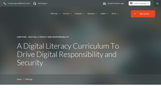 Digital Literacy Curriculum | EVERFI Ignition