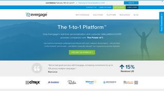 Evergage | 1-to-1 Personalization and Customer Data Platform