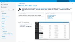 Add, Edit, and Delete Users - Evergage Knowledge Base - Evergage ...