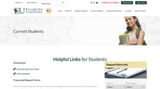 Everglades University: Helpful Links for Students