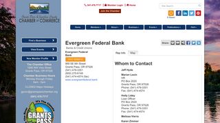 Evergreen Federal Bank | Banks & Credit Unions - Grants Pass ...