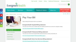 Pay Your Bill | Kirkland, WA | EvergreenHealth