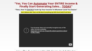 Evergreen Wealth Formula 2.0: The Complete Income Automation ...