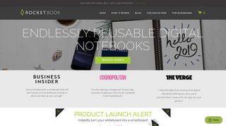 Rocketbook | Best Smart Notebook | Cloud Notebook | Reusable ...