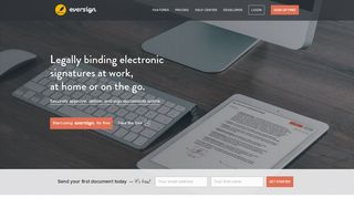 Free, Legally Binding Online Signatures - eversign