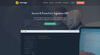 Developer API - eversign