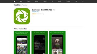 Eversnap - Event Photos on the App Store - iTunes - Apple