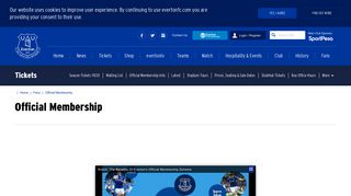 Official Membership | Everton Football Club - Everton FC