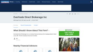 Evertrade Direct Brokerage Inc in Saint Louis, MO | US News Financial ...