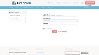 Client Area - EverWeb - RAGE Software