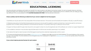 EverWeb - Educational Licensing