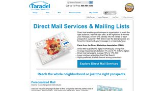 Direct Mail Services & Mailings Lists | Every Door Direct Mail® | Taradel