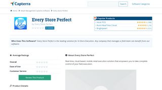 Every Store Perfect Reviews and Pricing - 2019 - Capterra