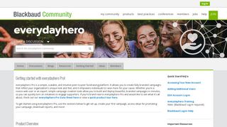 everydayhero Pro Getting Started - Blackbaud Community